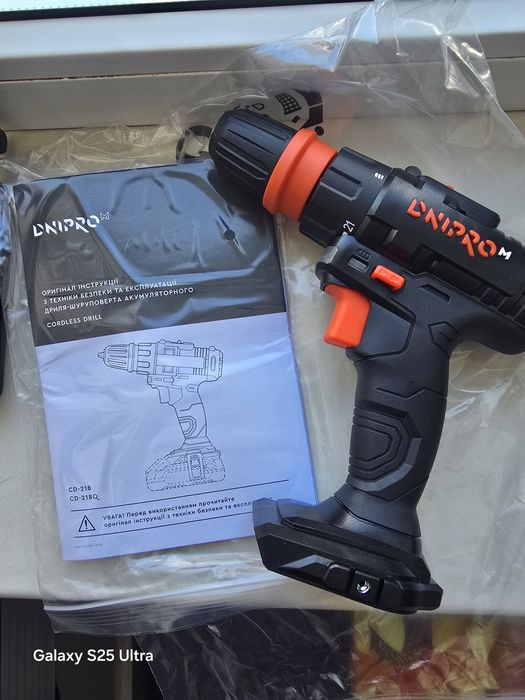 Шуруповерт Дніпро м акумуляторний дриль CD-218Q дрель 20v