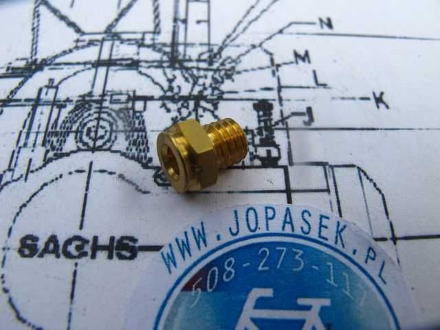 Dysza rozpylacza bing wraz z sitkiem Sachs301a Spartamet Saxonette