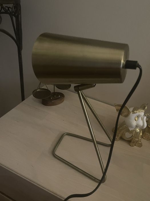 Лампи  напольна світильник и настільна Латунь