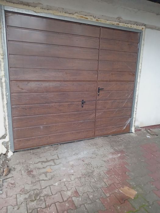 Brama garazowa, drzwi stalowe., brama do muru, brama na wymiar