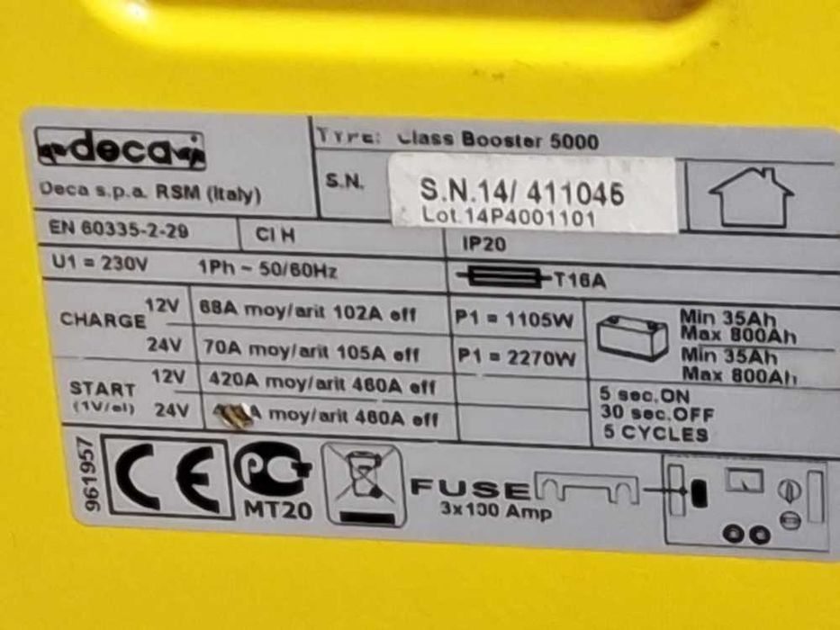 prostownik deca CLASS 5000