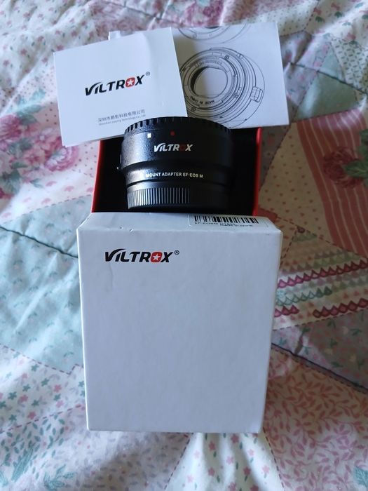 Adaptação EF-EOS M, novo.