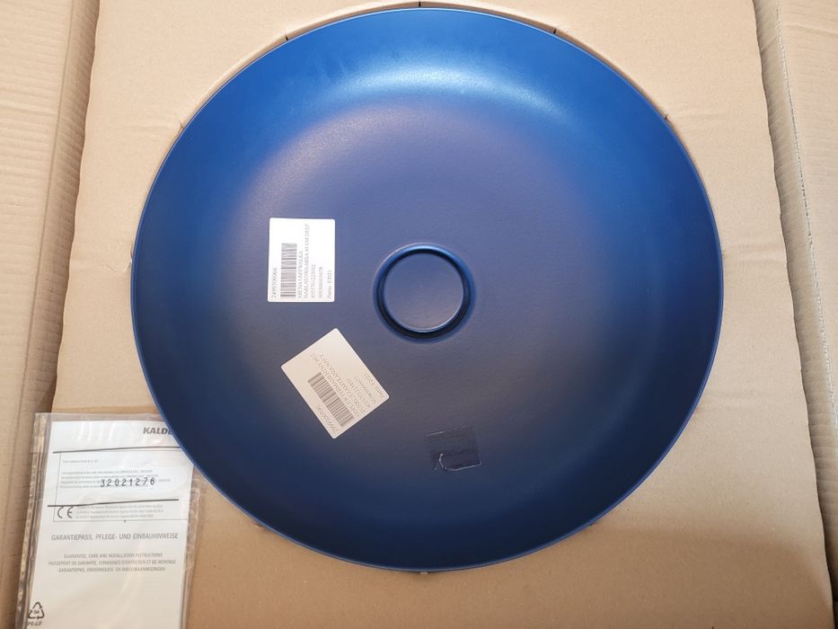 Umywalka kaldewei miena granatowa nablatowa navyblue 45cm nowa