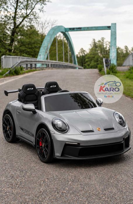 Porsche GT3 (Mute Motor) Auto Na Akumulator Pojazd dla dzieci Audio USB