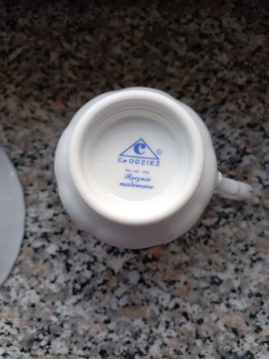 Serwis  kawowy 12 szt. porcelana Chodzież