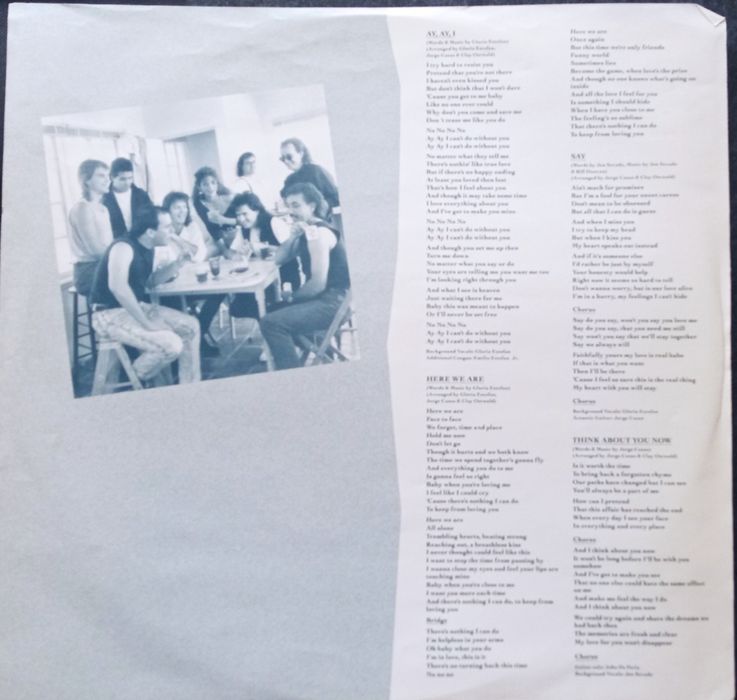 Gloria Estefan - Cuts Both Ways. Płyta vinylowa