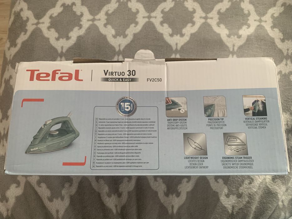 NOWE żelazko Tefal Virtuo 30 FV2C50