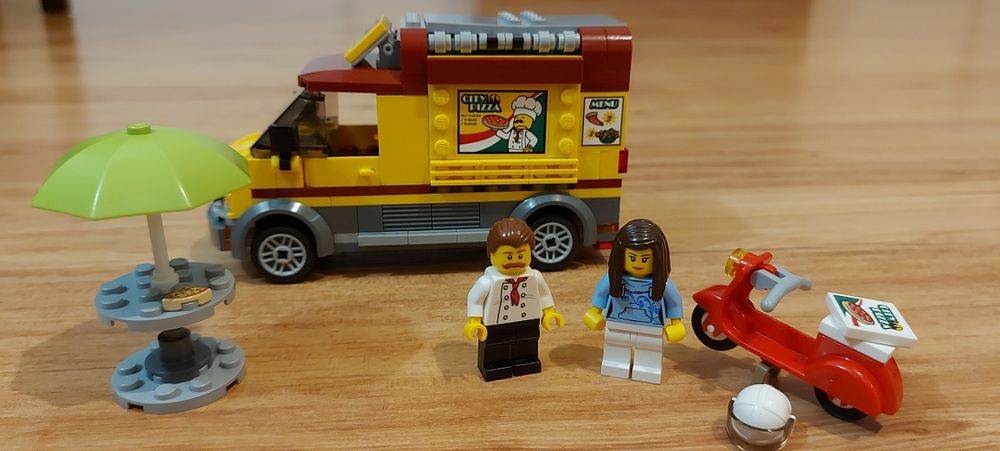 Lego CITY 60150 Foodtruck z pizzą