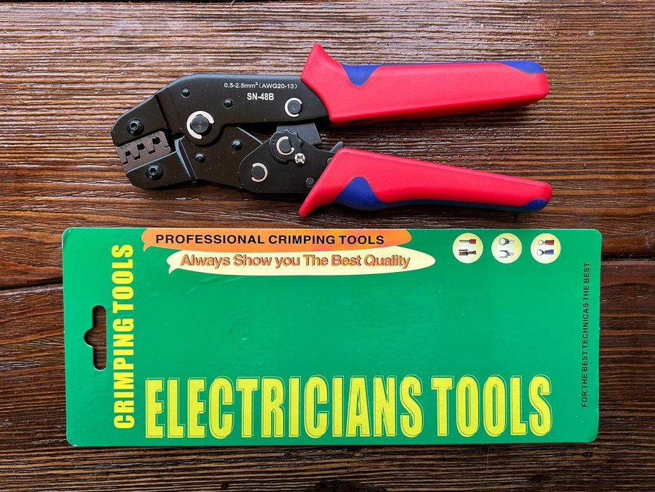 Кримпер стриппер инструмент электрика клещи обжимка