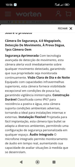 Câmera vigilância Annke 4 K