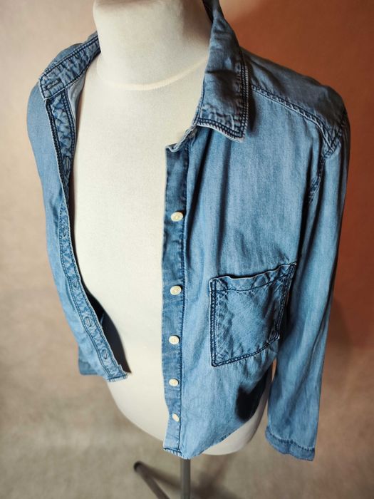 Krótka koszula/ narzutka H&M 34