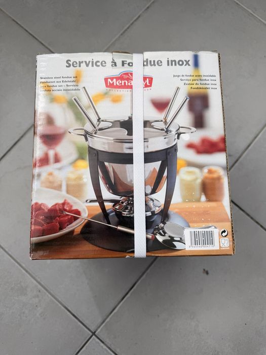 Fondue inox novo a estrear