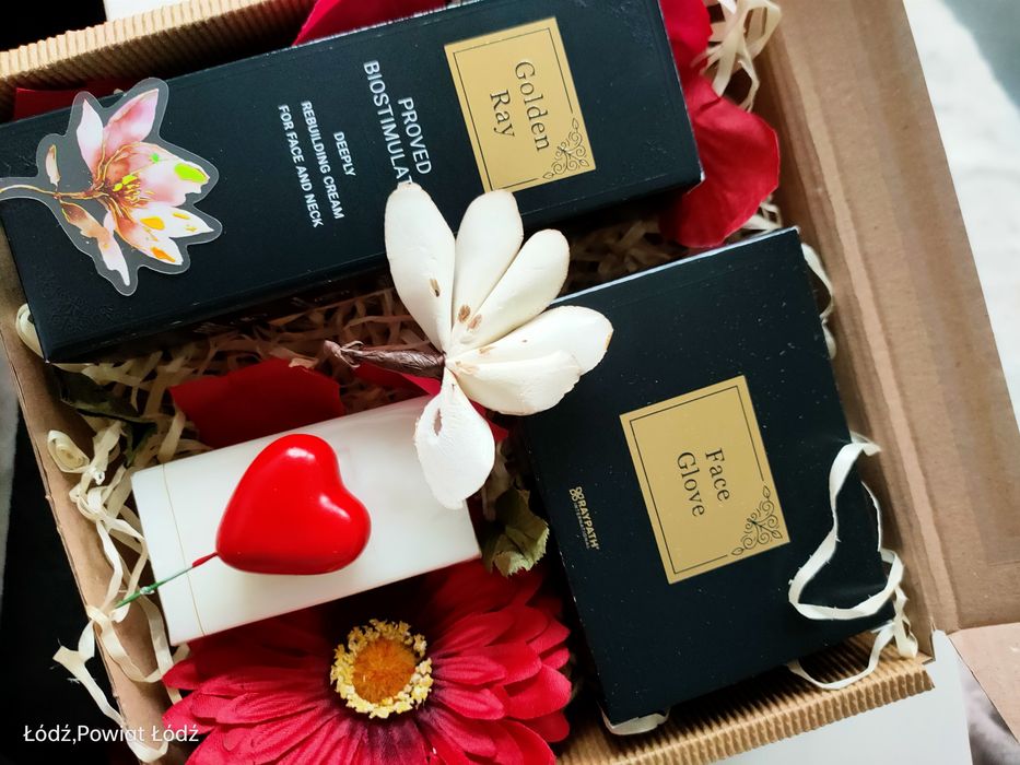 Rękawiczka Face glove serum Raypath na Walentynki