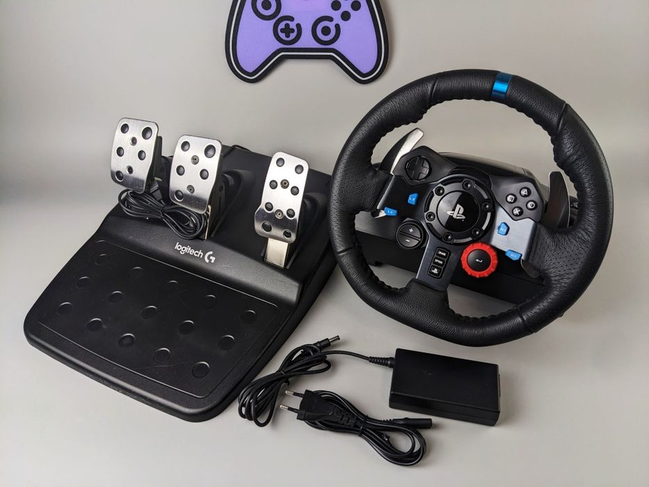 ‼️Руль, Кермо Logitech G29 ‼️ + педалі, simracing, PC, PS. Гарантія