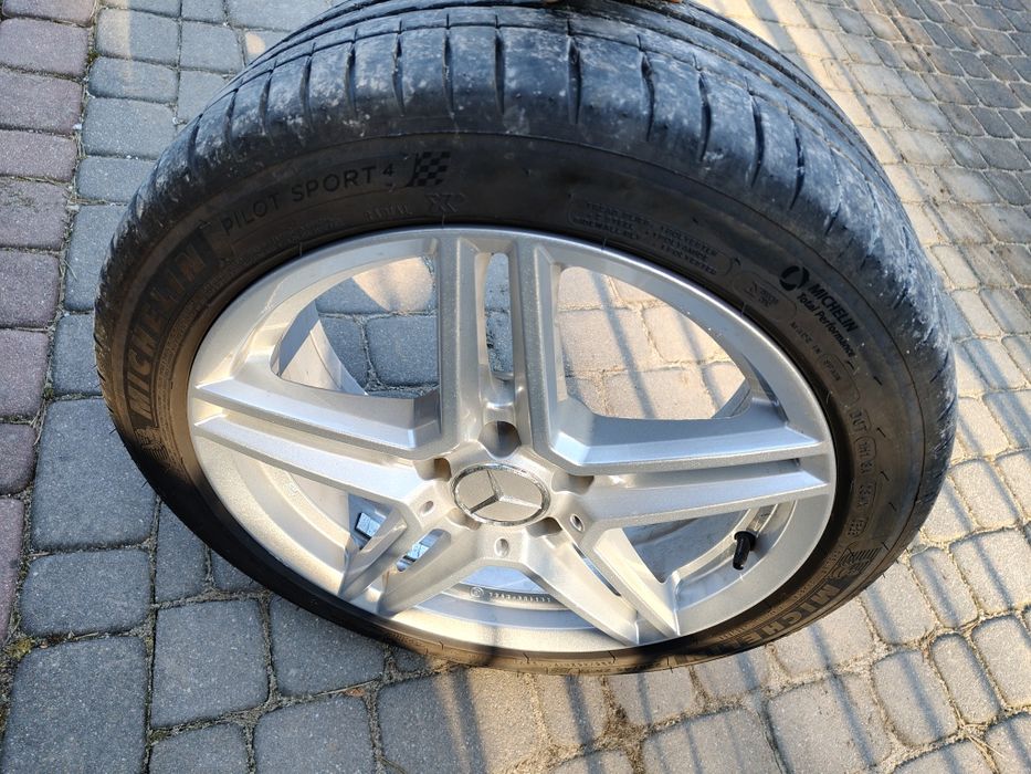Koła letnie Mercedes 17" 5x112 TPMS JAK NOWE!