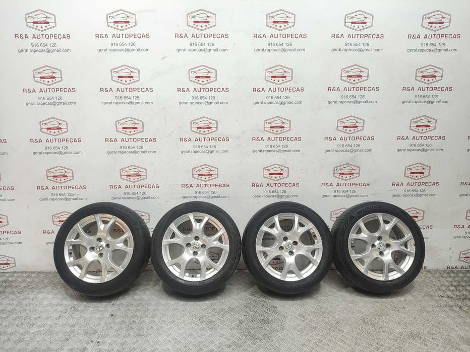 Conjunto Jantes R16 Alfa Romeo Mito 2008 a 2016 Original