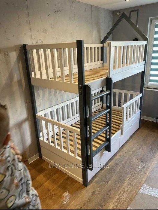 двохярусне ліжко від ПП ЛУБНИМЕБЛІ