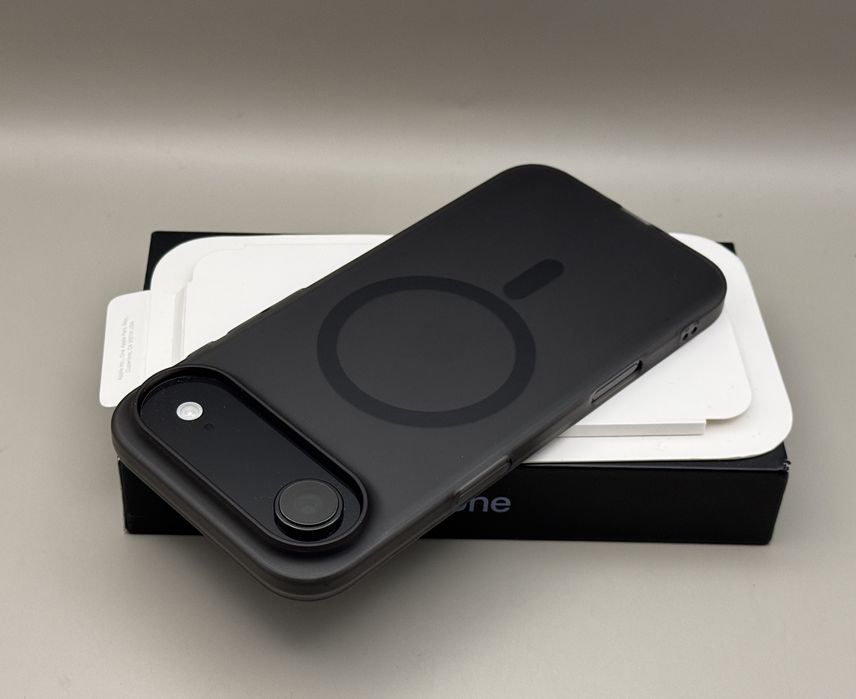 Ультратонкий матовый чехол IPhone 17 Air Black, 16 Pro Max-11 Pro Max, чехол на iPhone 17 Black