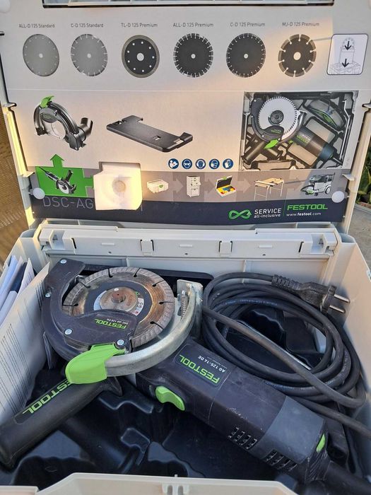 Rebarbadora festool DSC AG 125 FH