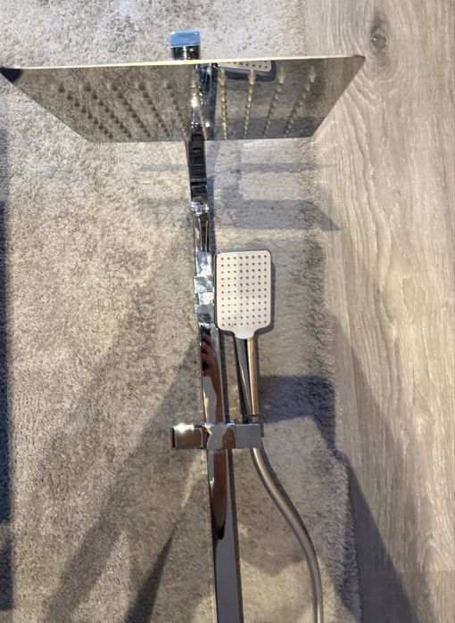 Kolumna prysznicowa baterią, SENSEA Studio, chrom