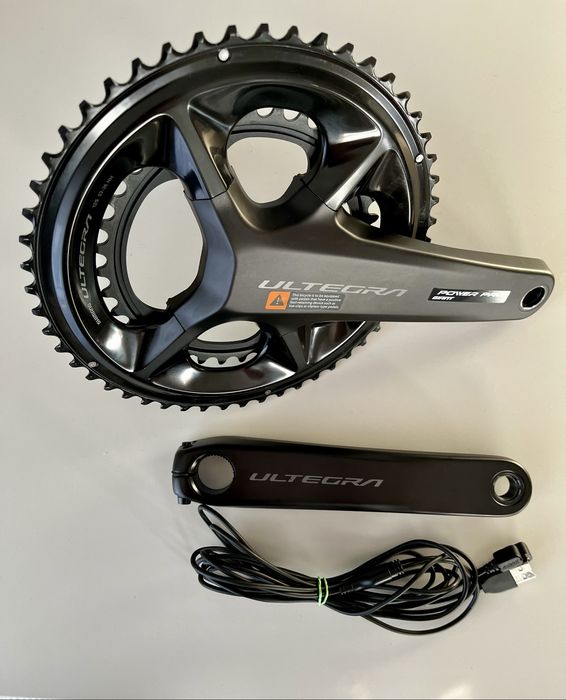 Ultegra R8100 DWUSTRONNY  POMIAR MOCY  NOWA korba 175 mm | 52/36