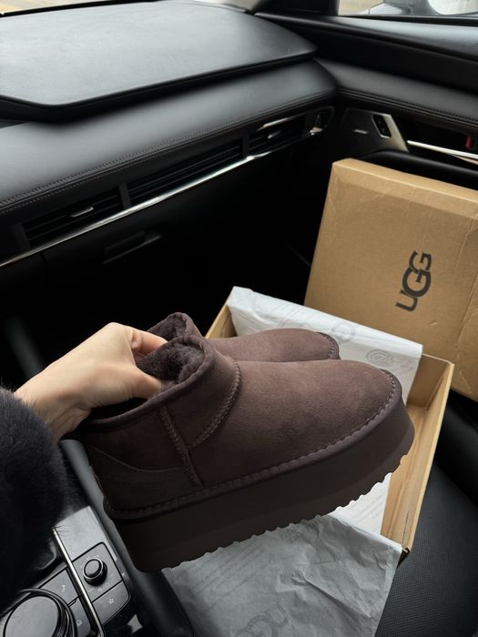 UGG Ultra Mini Chocolate (угги) повністю натуральні 37 розмір