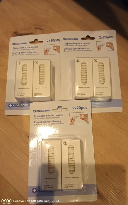 Kapturki do termometru dousznego  3pak