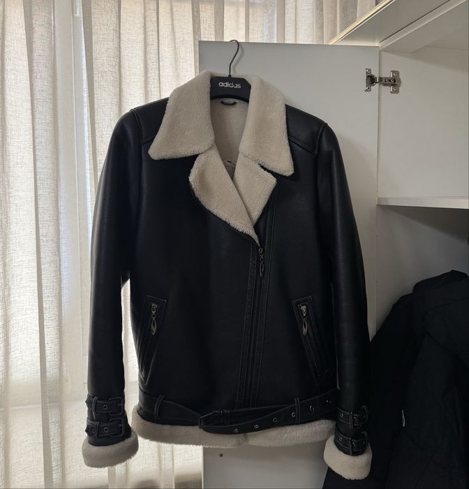 Зимняя дубленка косуха