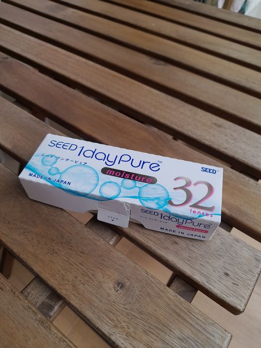 Soczewki jednodniowe seed 1day pure -5