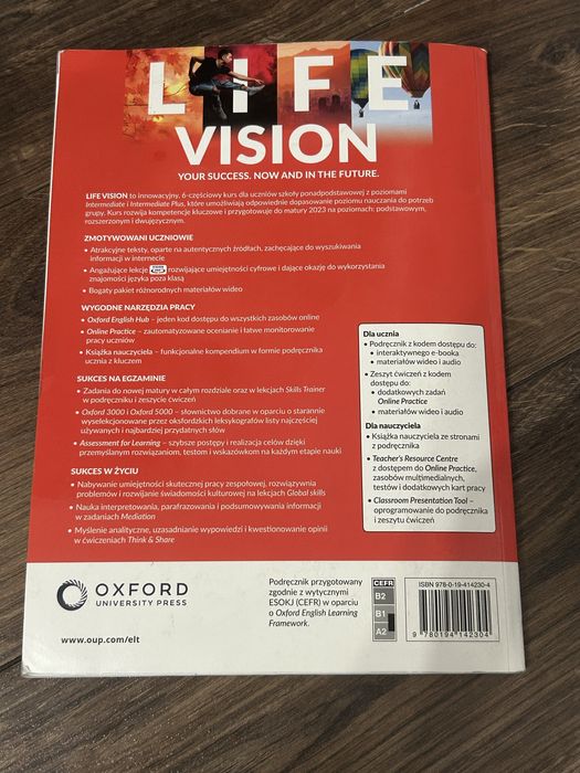 Ksiazka Live Vison A1/B1