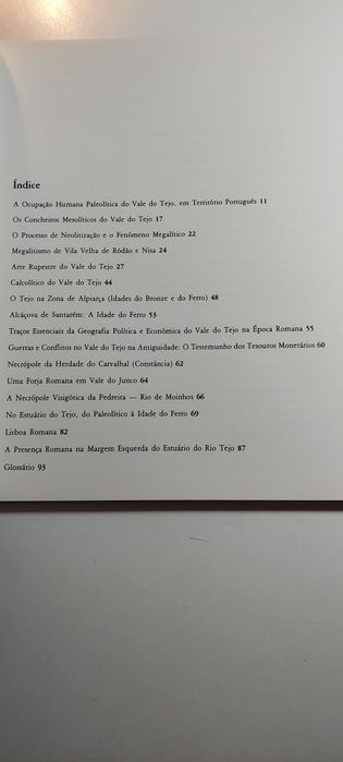 Arqueologia no Vale do Tejo (1987)