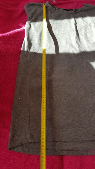 Sukienka tunika bluzka Mohito M 38 szara