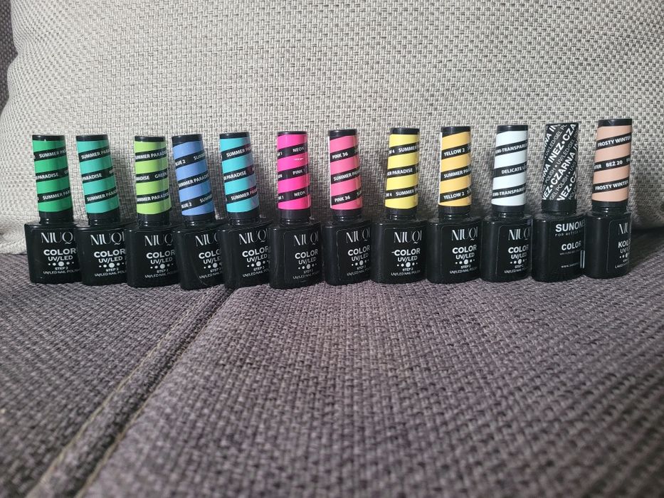 12 lakierów hybrydowych firmy Niuqi