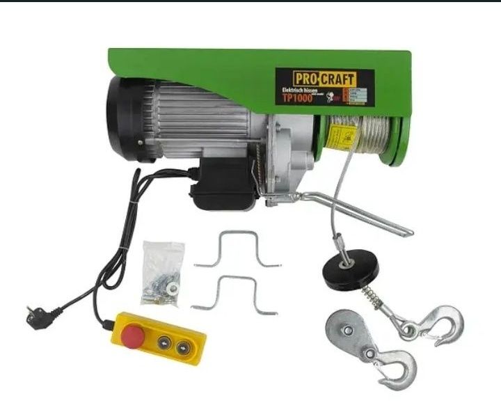 Подъёмник тельфер электрический Procraft TP 1000