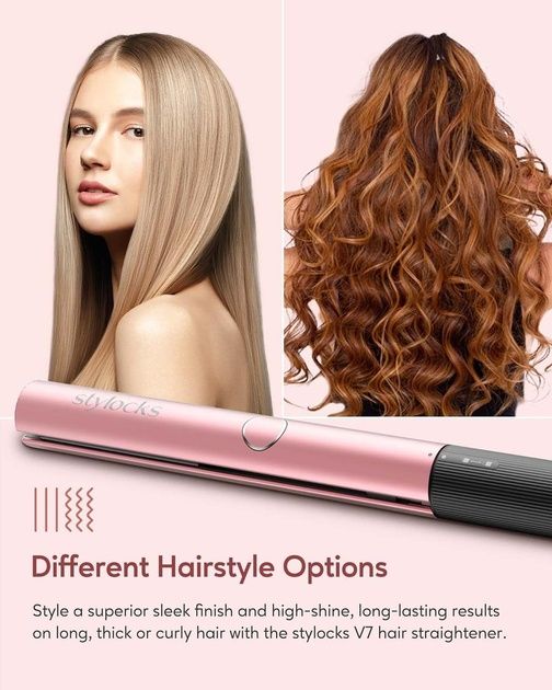 Випрямляч та бігуді 2 в 1 Stylocks