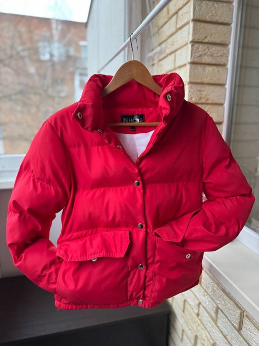Куртка тепла червона Nikas.ua