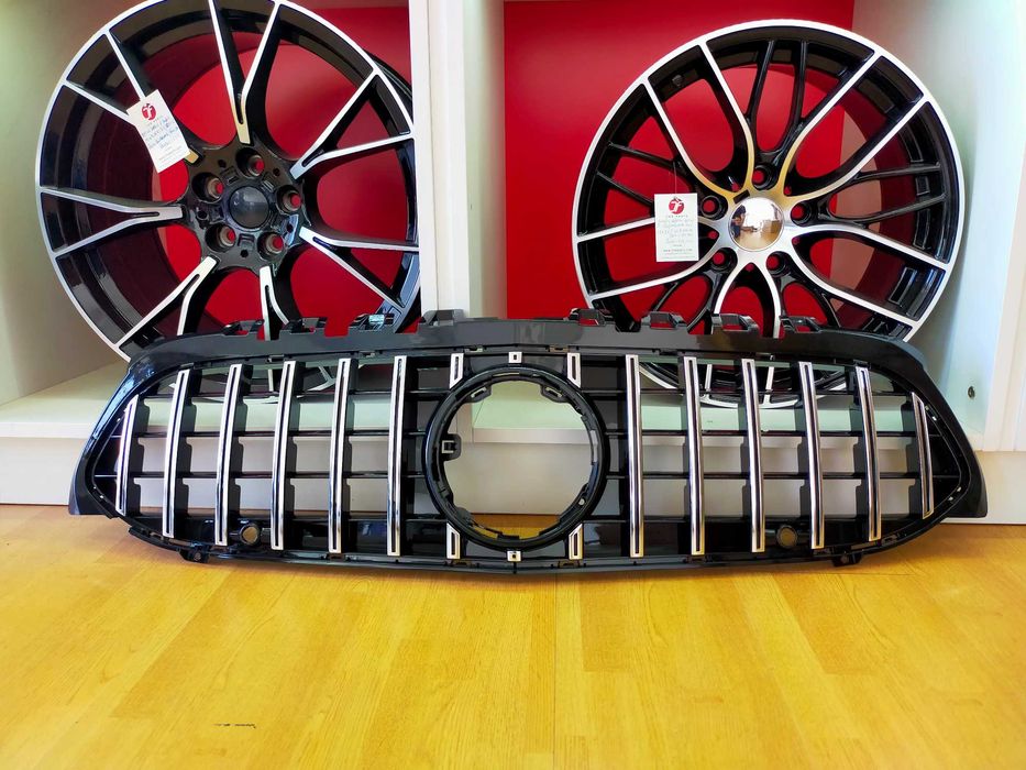 Grelha Mercedes-Benz Panamericana GT Classe A W177 - Cromada