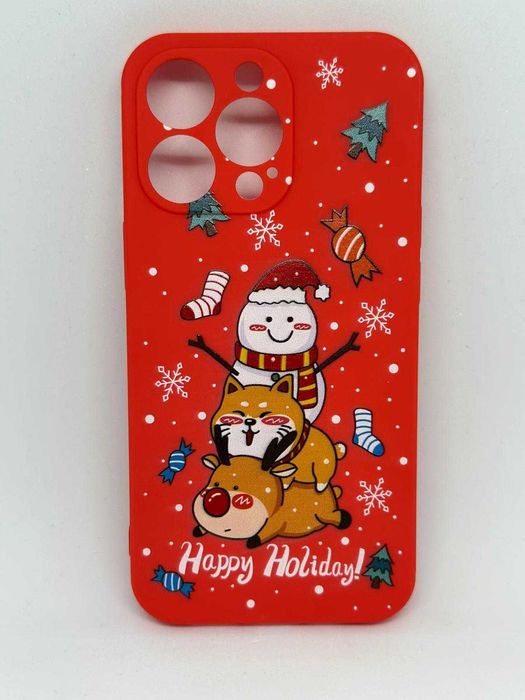 Iphone 13 PRO Obudowa Etui Case Silikonowy Świąteczny kod 763