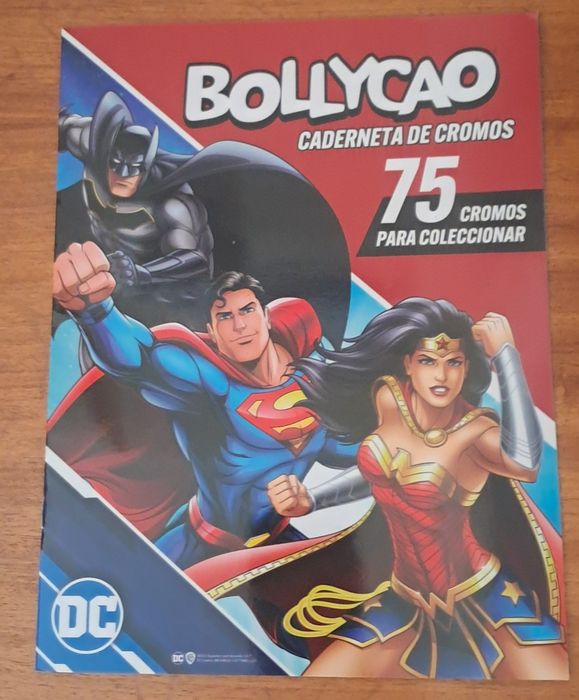 Caderneta cromos Bollycao  DC comics