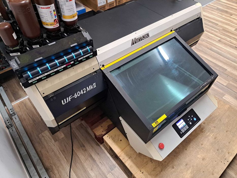 Mimaki UJF-6042 MKII, espetacular impressora UV