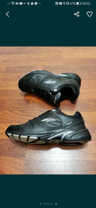 Sportowe Buty Męskie Lekkie Wygodne Czarne