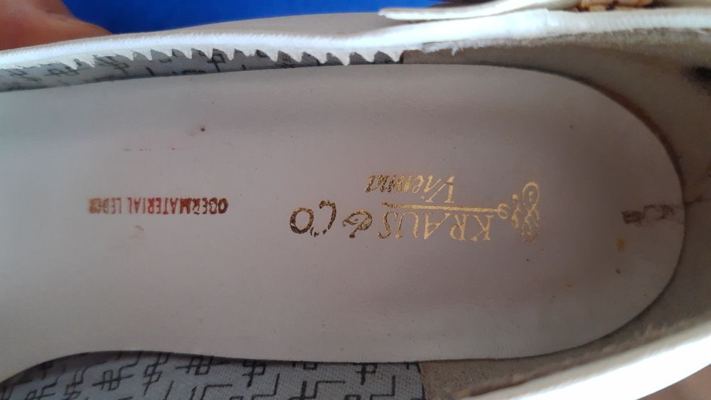 Туфли модельные кожаные белые 37 р.