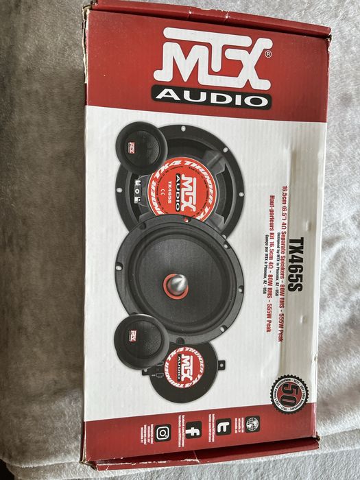 Colunas car audio mtx tx465s