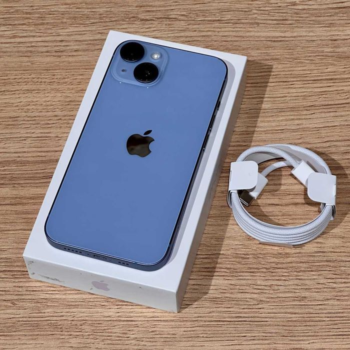  iPhone 14 128GB Blue Niebieski Gwarancja ROK Idealny Bat 100% Kielce