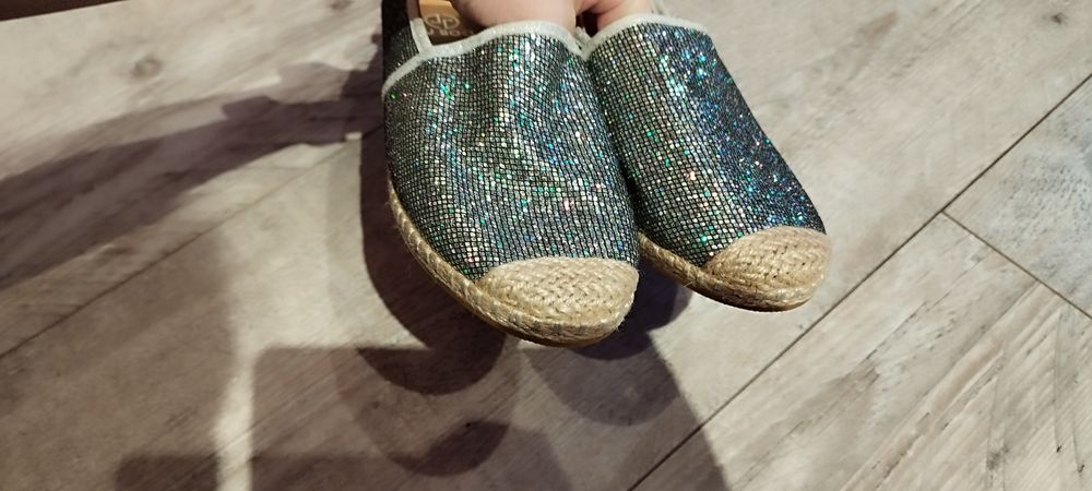 Espadryle błyszczące lu Ego 41