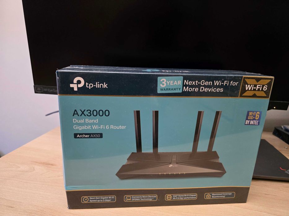 Ubiquiti U7 Pro + Acer Connect X6E 5G CPE + TP-Link Archer AX50 NOWE!!