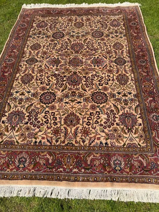 Nowy Dywan Wełniany Kaszmirowy Perski Indo Bidjar 250x175 galeria 18 tys