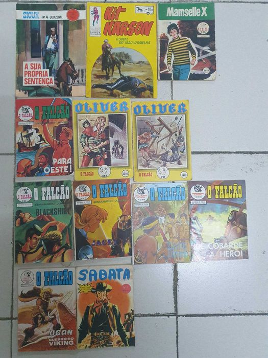 Revistas BD antigas