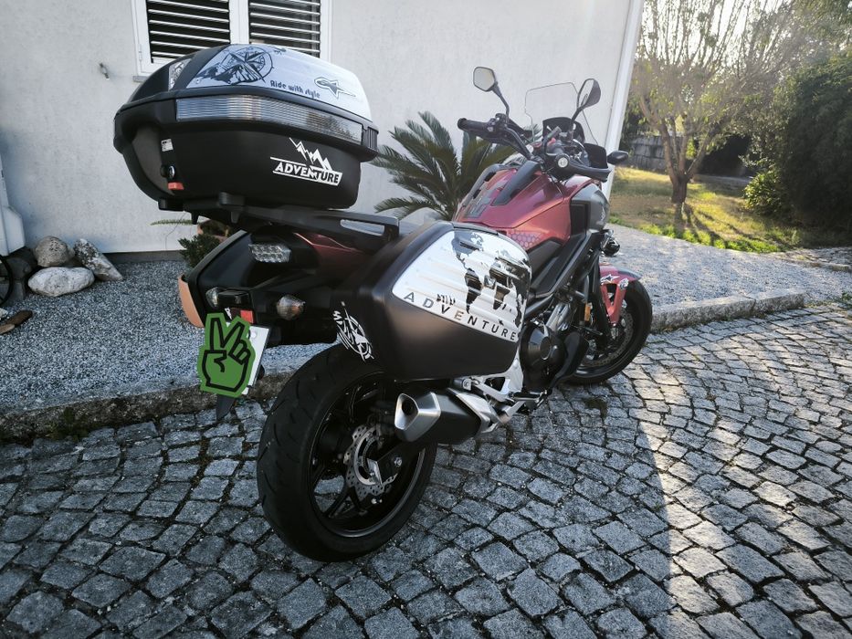 Malas NC 750X e descanso central