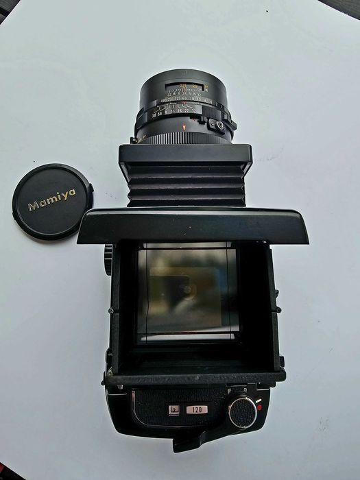 Mamiya RB67 ProS + 2 obiektywy, akcesoria